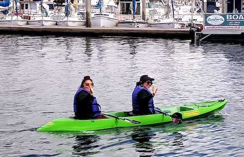 beginner kayaking tour