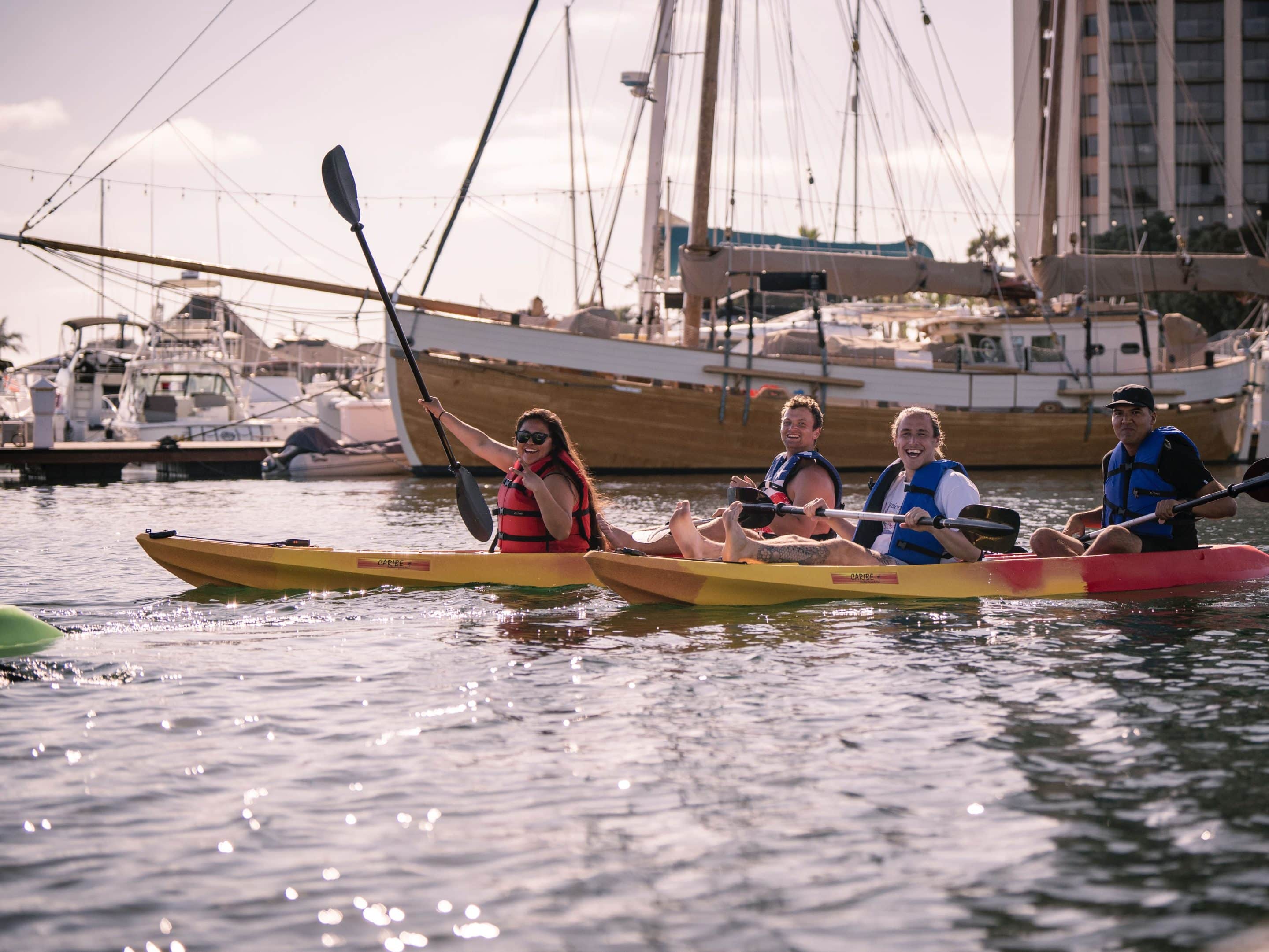 intro to kayaking tour san diego